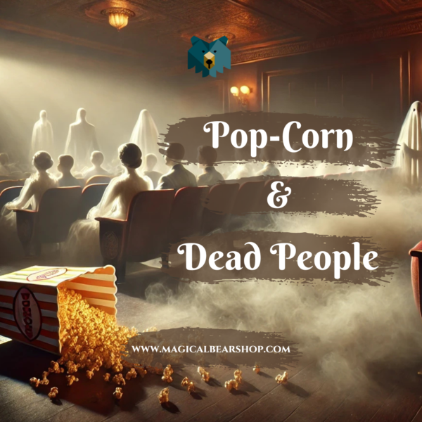 Bougie Artisanale Naturelle Parfumée "Pop-corn & Dead people"