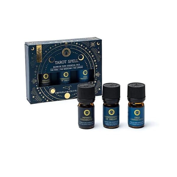 Huiles aromatiques Esoteric Collection Coffret cadeau enchantement des Tarots